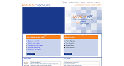 Desktop Screenshot of marchvisioncare.com
